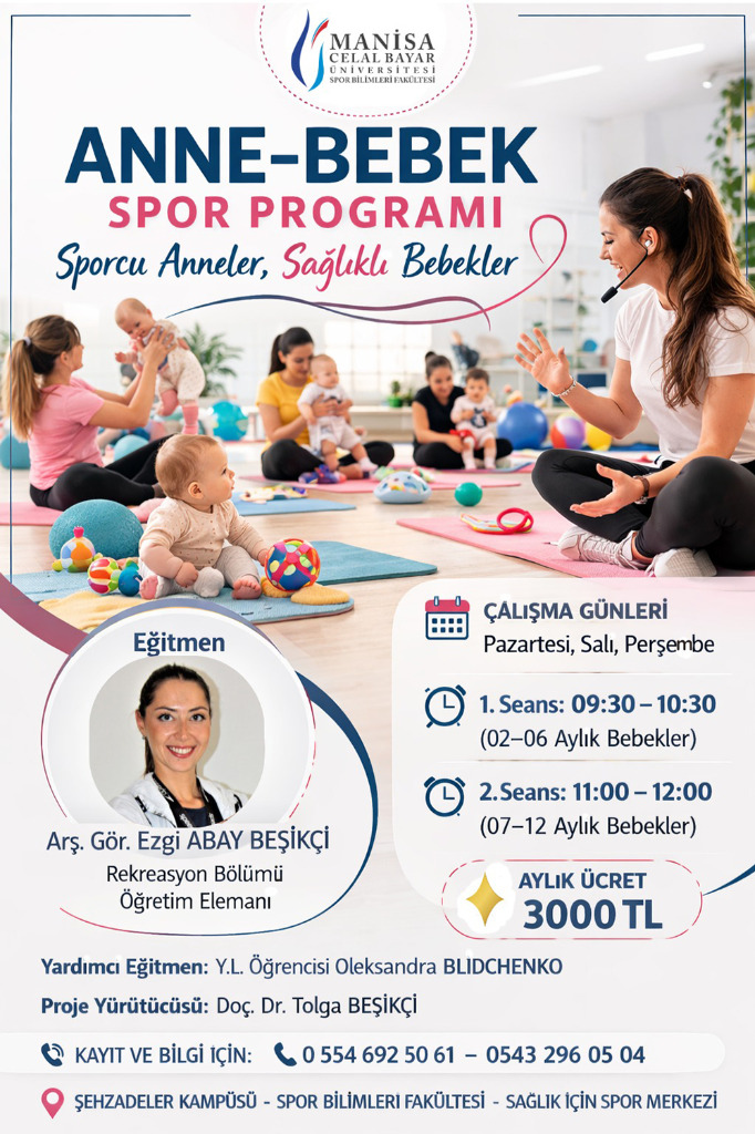 Anne-Bebek Spor Programı Başlıyor